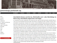 Tablet Screenshot of ggz.ch